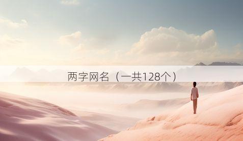 两字网名(一共128个)